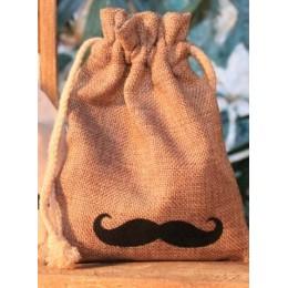 Подарочный мешочек "Усы" Подарочный мешочек "Усы"