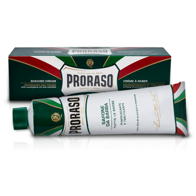 Крем для бритья с ментолом и эвкалиптом PRORASO Крем для бритья с ментолом и эвкалиптом PRORASO