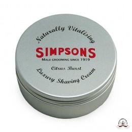Крем для бритья Simpson Luxury Citrus Burst Shaving Cream