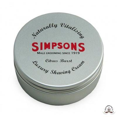 Крем для бритья Simpson Luxury Citrus Burst Shaving Cream Крем для бритья Simpson Luxury Citrus Burst Shaving Cream