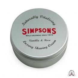 Крем для бритья Simpson Luxury Vanilla & Rose Shaving Cream