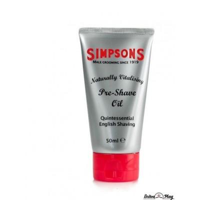Масло до бритья Simpson Naturally Vitalising Pre-Shave Oil Масло до бритья Simpson Naturally Vitalising Pre-Shave Oil