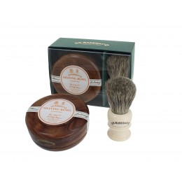 Подарочный набор D R Harris Sandalwood Shaving Gift Set Mahogany