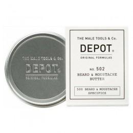Масло для бороды и усов Depot 502 Beard & Mustache Butter, 30 мл Масло для бороды и усов Depot 502 Beard & Mustache Butter, 30 мл