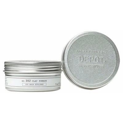Глина для укладки волос Depot 302 Clay Pomade Глина для укладки волос Depot 302 Clay Pomade