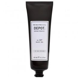Чорний гель для укладання волосся Depot 307 Black Gel