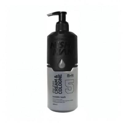 Крем-одеколон после бритья Nishman №5 Invisible Touch, 400 мл Крем-одеколон после бритья Nishman №5 Invisible Touch, 400 мл