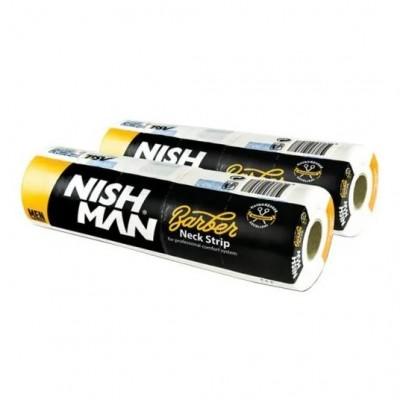 Бумажные воротнички для стрижки NISHMAN Professional Neck Paper 5x100 шт Бумажные воротнички для стрижки NISHMAN Professional Neck Paper 5x100 шт