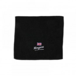 Полотенце для бритья Morgan's Embroidered Large Black Towel