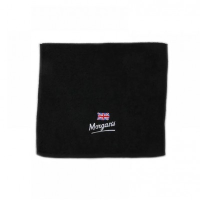Полотенце для бритья Morgan's Embroidered Large Black Towel Полотенце для бритья Morgan's Embroidered Large Black Towel