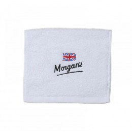 Полотенце для бритья Morgan's Embroidered Small White Towel