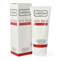Бальзам после бритья Alexander Simpson Bay Rum Post Shave Balm, 100 мл