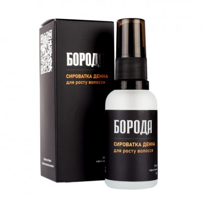 Сыворотка для бороды дневная БОРОДА "Для роста волос", 30 мл Сыворотка для бороды дневная БОРОДА "Для роста волос", 30 мл