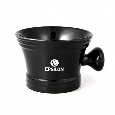 Чаша для бритья Epsilon Ebony Porcelain Shaving Bowl Чаша для бритья Epsilon Ebony Porcelain Shaving Bowl