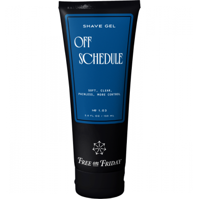 Гель для бритья Free on Friday OFF SCHEDULE, 150 мл Гель для бритья Free on Friday OFF SCHEDULE, 150 мл