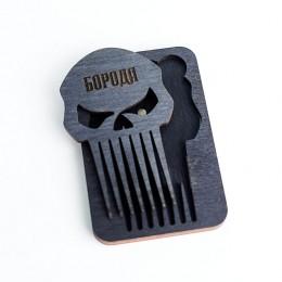 Гребень для бороды БОРОДА "Панишер"