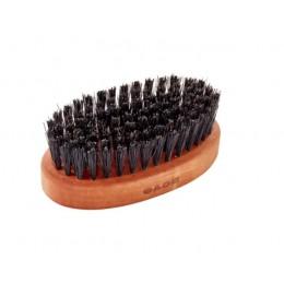 Овальная щетка с шерстью дикого кабана для ухода за бородой Dovo Solingen BEARD BRUSH