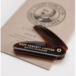 Складной карманный гребень для усов Captain Fawcett’s