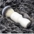 Помазок Dovo Barber White, искусственный ворс, акрил