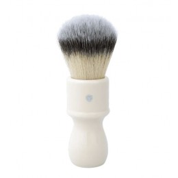 Помазок Dovo Barber White, искусственный ворс, акрил