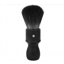 Помазок Dovo Shaving Brush Black Hi-Brush Synthetic acrylic black long handle