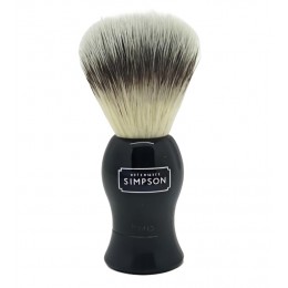 Помазок для гоління Alexander Simpson Bromley Platinum Synthetic Fibre Shaving Brush Ebony Помазок для гоління Alexander Simpson Bromley Platinum Synthetic Fibre Shaving Brush Ebony