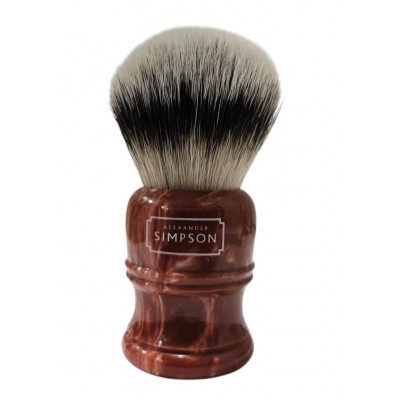 Помазок для бритья Alexander Simpson Trafalgar T2 Synthetic Fibre Coral