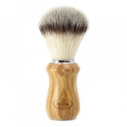 Помазок для бритья Omega Hi-Brush 0146832 Olive Wood Помазок для бритья Omega Hi-Brush 0146832 Olive Wood