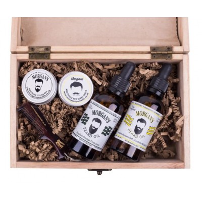 Подарочный набор средств по уходу за бородой Morgan's Beard Oil Combo Chest
