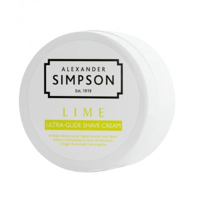 Крем для бритья Alexander Simpson Lime Ultra-Glide Shave Cream, 180 мл Крем для бритья Alexander Simpson Lime Ultra-Glide Shave Cream, 180 мл
