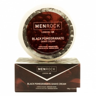 Крем для бритья Men Rock Black Pomegranate Shave Cream, 100 мл Крем для бритья Men Rock Black Pomegranate Shave Cream, 100 мл