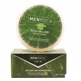 Крем для бритья Men Rock Sicilian Lime Shave Cream, 100 мл Крем для бритья Men Rock Sicilian Lime Shave Cream, 100 мл