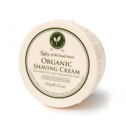 Крем для бритья Taylor of Old Bond Street Organic, 150 грамм Крем для бритья Taylor of Old Bond Street Organic, 150 грамм