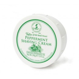 Крем для бритья Taylor of Old Bond Street Peppermint, 150 грамм Крем для бритья Taylor of Old Bond Street Peppermint, 150 грамм
