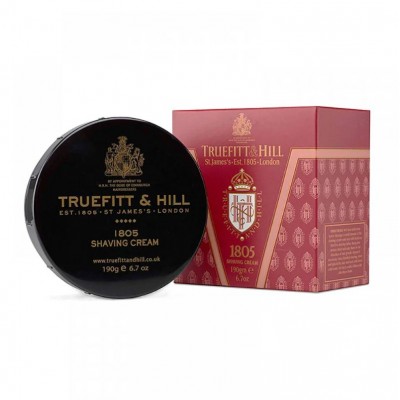 Крем для бритья Truefitt & Hill 1805 Shaving Cream, 190 грамм Крем для бритья Truefitt & Hill 1805 Shaving Cream, 190 грамм