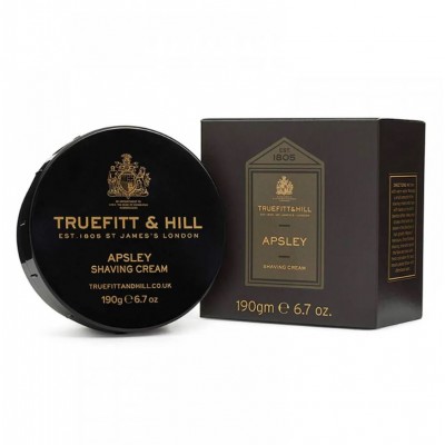 Крем для бритья Truefitt & Hill Apsley Shaving Cream, 190 грамм Крем для бритья Truefitt & Hill Apsley Shaving Cream, 190 грамм