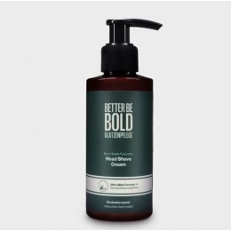 Крем для бритья головы Better Be Bold Head Shave Cream с эффектом ультра скольжения, 150 мл
