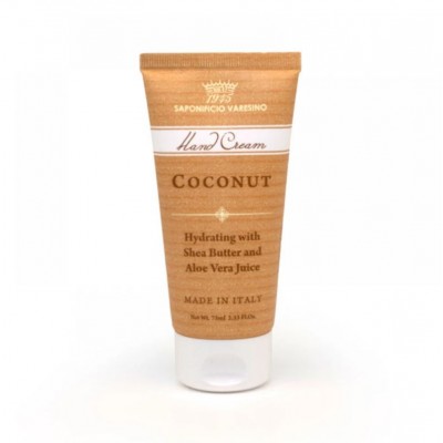 Крем для рук Saponificio Varesino Hand Cream Coconut 75 мл Крем для рук Saponificio Varesino Hand Cream Coconut 75 мл