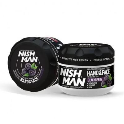 Крем для рук и лица Nishman Hand & Face Cream Blackberry 300 мл Крем для рук и лица Nishman Hand & Face Cream Blackberry 300 мл