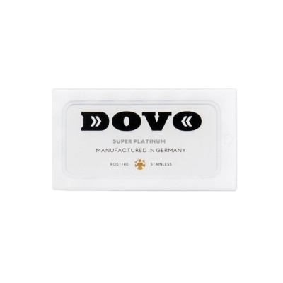 Лезвия для безопасной бритвы DOVO razor blades super platinum (10 лезвий) Лезвия для безопасной бритвы DOVO razor blades super platinum (10 лезвий)