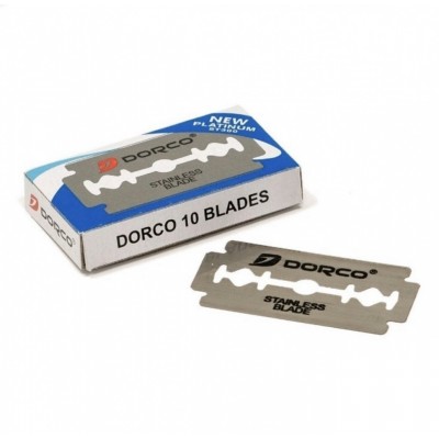 Лезвия для безопасной бритвы Dorco Platinum (10 лезвий) Лезвия для безопасной бритвы Dorco Platinum (10 лезвий)