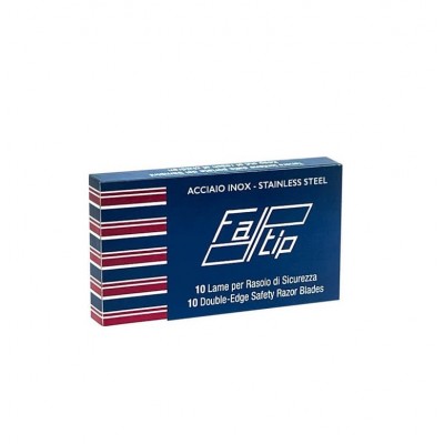 Лезвия для безопасной бритвы Fatip Double Edge Razor Blades (10 лезвий) Лезвия для безопасной бритвы Fatip Double Edge Razor Blades (10 лезвий)