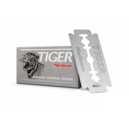 Лезвия для безопасной бритвы Tiger Platinum Razor Blades (5 лезвий) Лезвия для безопасной бритвы Tiger Platinum Razor Blades (5 лезвий)