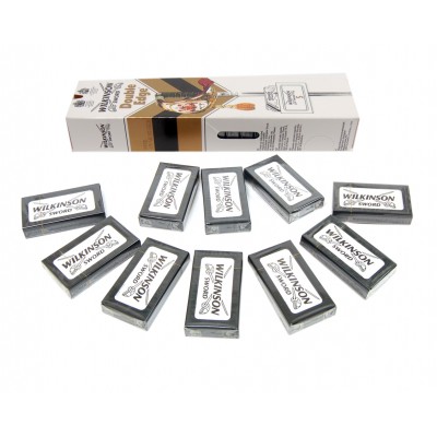 Лезвия для безопасной бритвы Wilkinson Sword (50 лезвий) Лезвия для безопасной бритвы Wilkinson Sword (50 лезвий)