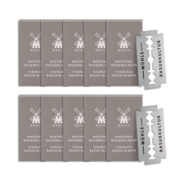 Лезвия для бритвы MUEHLE (100 лезвий) Лезвия для бритвы MUEHLE (100 лезвий)