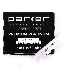 Лезвия для шаветт Parker Premium Single Edge (половинки), 100 шт