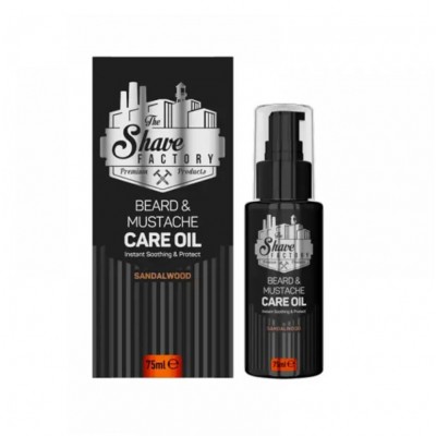 Масло для бороды The Shave Factory Beard & Moustache Care Oil Sandalwood 75 мл