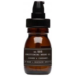 Масло-кондиционер для бороды Depot 505 "Имбирь и кардамон", 30 мл 