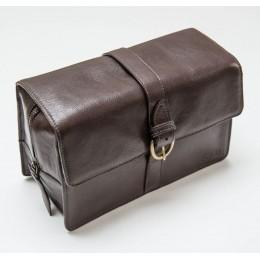 Кожаный несессер для мужчин Captain Fawcett's Leather Washbag