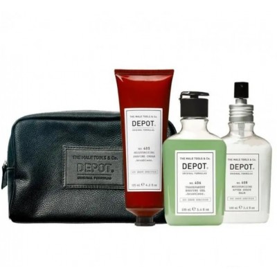 Чоловічий подарунковий набір Depot Shaving Gift Set Чоловічий подарунковий набір Depot Shaving Gift Set